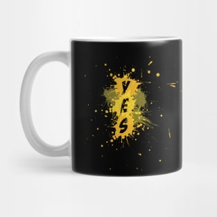 YES Splash | Yellow Version Mug